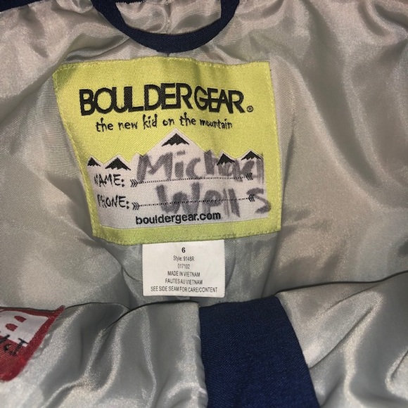 Boulder gear girls snow pants size age 6 - Picture 6 of 6
